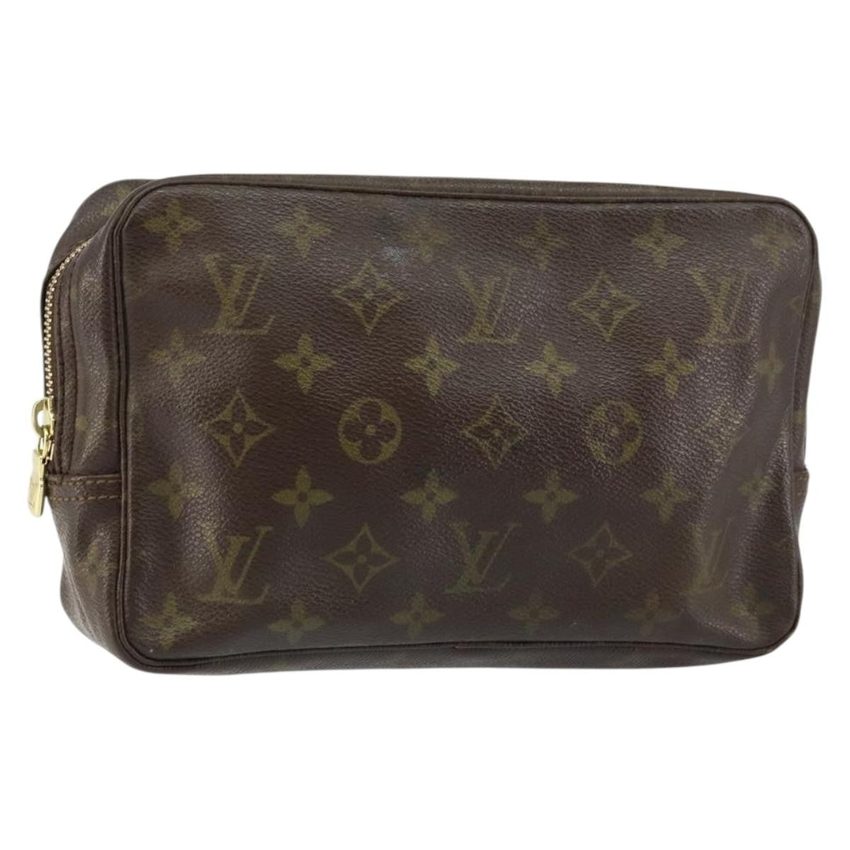 Louis Vuitton Trousse Toilette Monogram Canvas, BROWN, CANVAS, Clutche & pouche