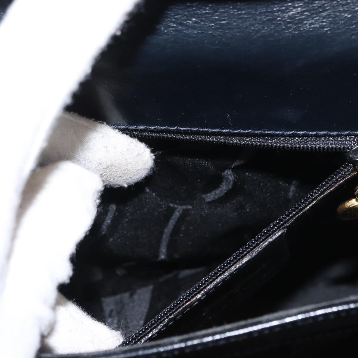 Salvatore Ferragamo Convertible Top Handle Bag Leather, NAVY, LEATHER, Handbag