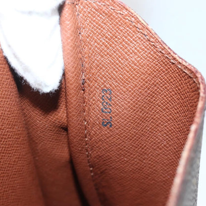 Louis Vuitton Cartouchiere Handbag Monogram Canvas, BROWN, CANVAS, Shoulder bag