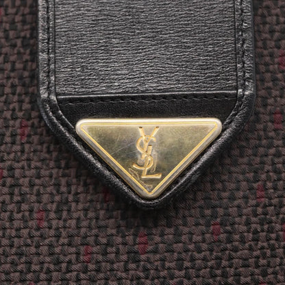 Saint Laurent Vintage Shoulder Bag PVC Leather, GRAY, PVC, Shoulder bag