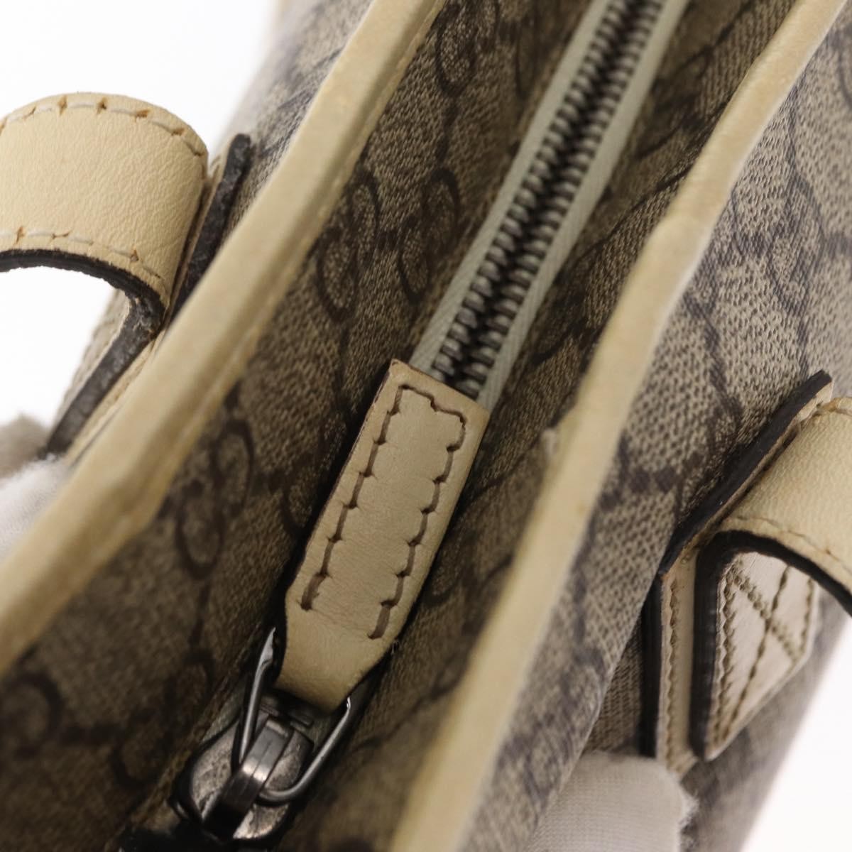 Gucci Vintage Open Tote GG Canvas, BEIGE, CANVAS, Tote bag