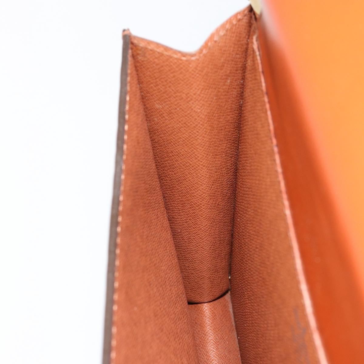 Louis Vuitton Grenelle Shoulder Bag Epi Leather, BROWN, LEATHER, Shoulder bag