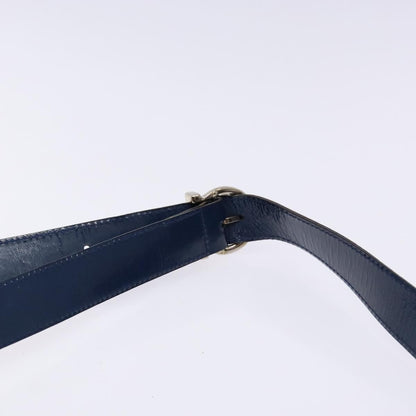 Salvatore Ferragamo Vintage Gancini Bucket Bag Patent leather, BLUE, PATENT_LEATHER, Shoulder bag