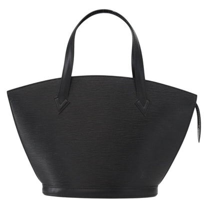 Louis Vuitton Saint Jacques Handbag Epi Leather, BLACK, LEATHER, Handbag
