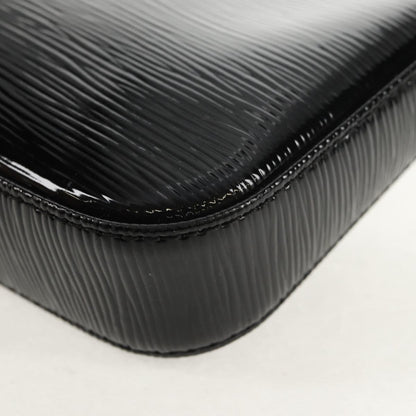 Louis Vuitton Pochette Accessoires NM Electric Epi Leather, BLACK, LEATHER, Clutche & pouche