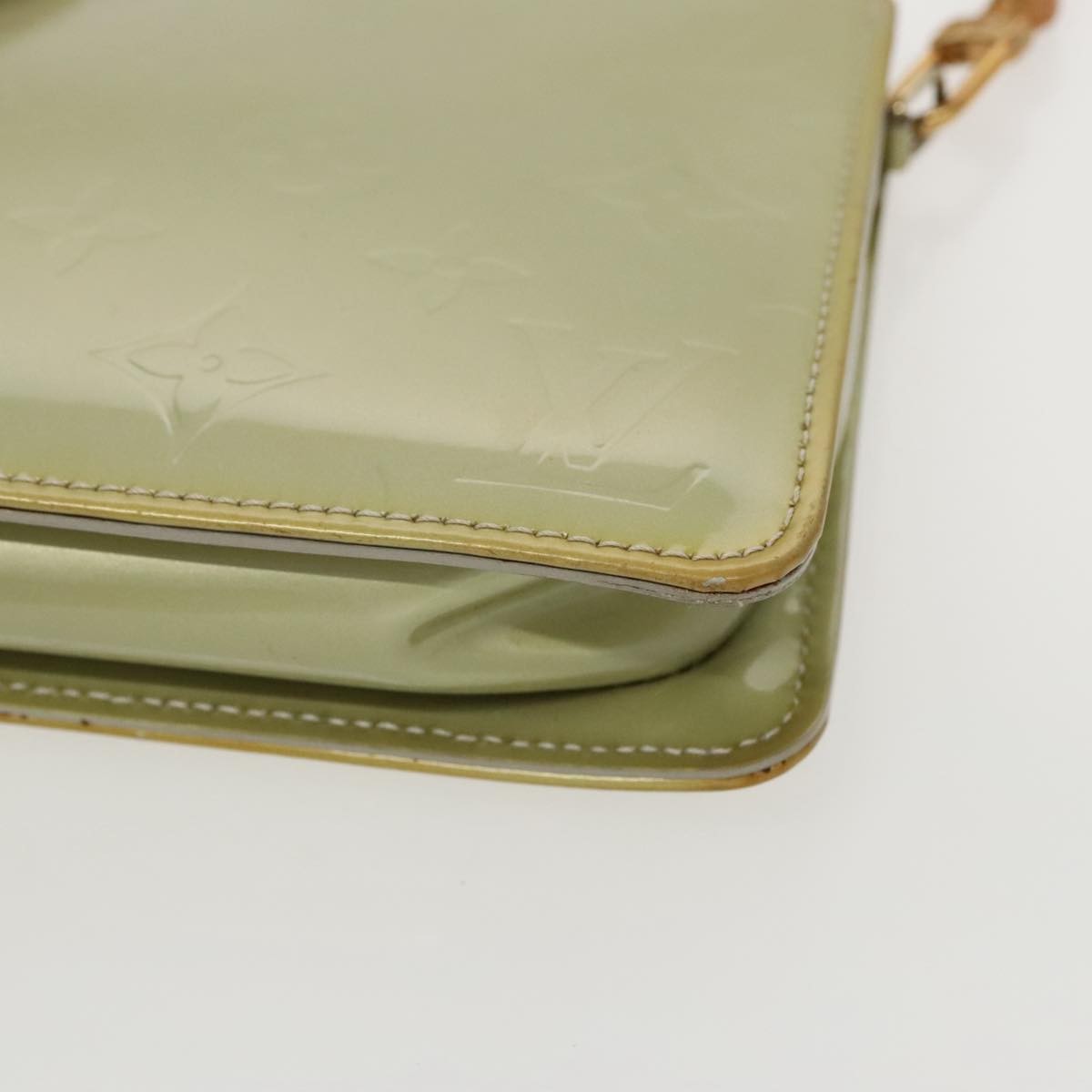 Louis Vuitton Lexington Pochette Monogram Vernis, GRAY, PATENT_LEATHER, Clutche & pouche