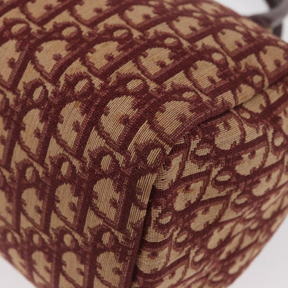 Christian Dior Vintage Trotter Handbag Canvas, RED, CANVAS, Handbag