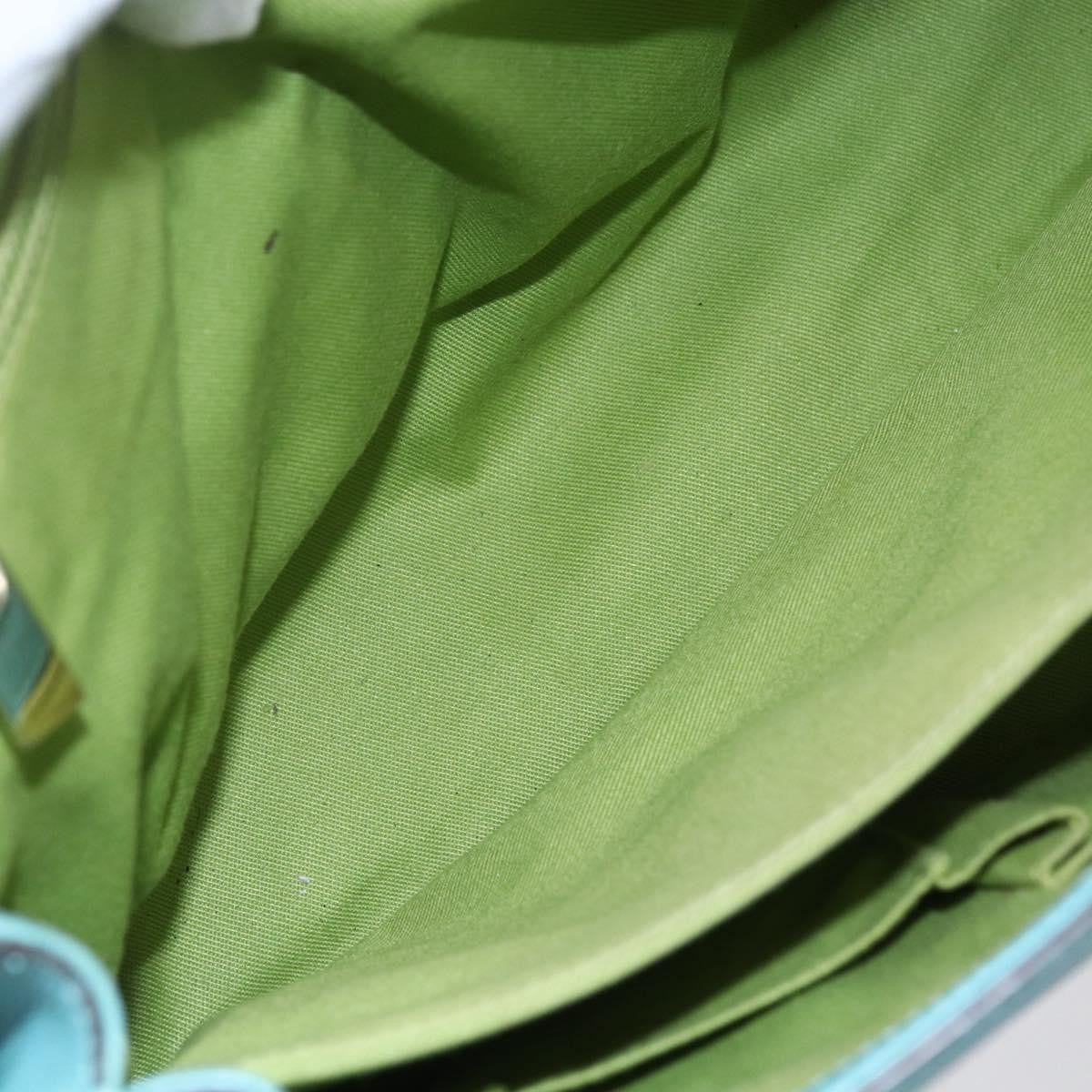 Salvatore Ferragamo Virna Satchel Leather, TURQUOISE, LEATHER, Tote bag