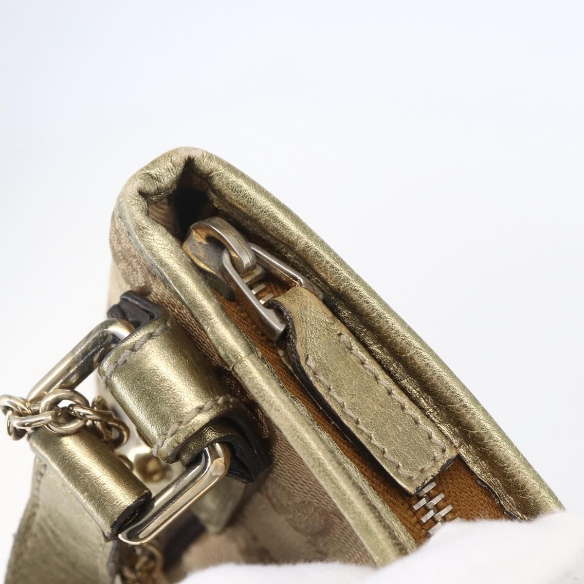 Gucci Jolicoeur Messenger Bag GG Canvas, BEIGE, CANVAS, Shoulder bag