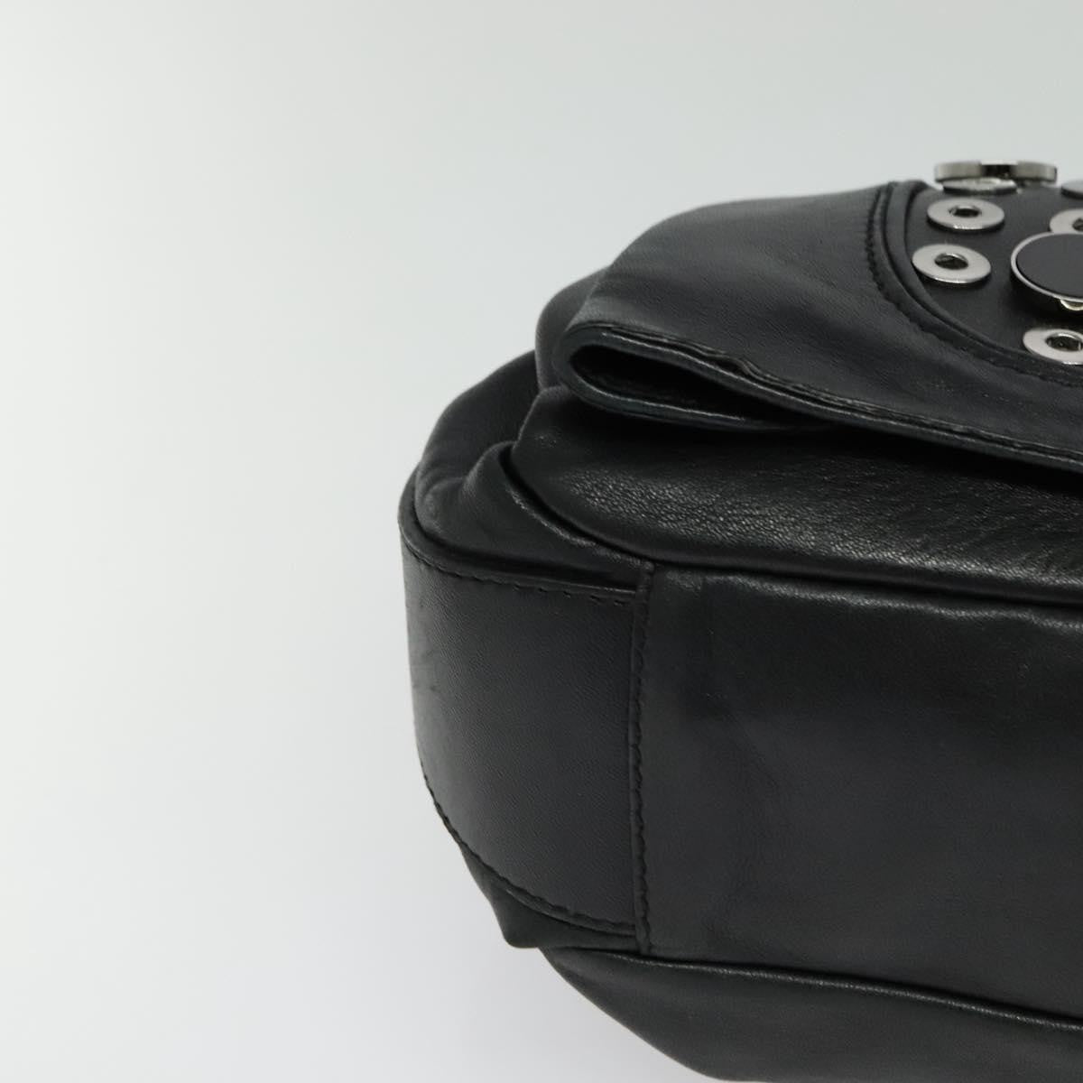 Celine Handbag Leather, BLACK, LEATHER, Handbag