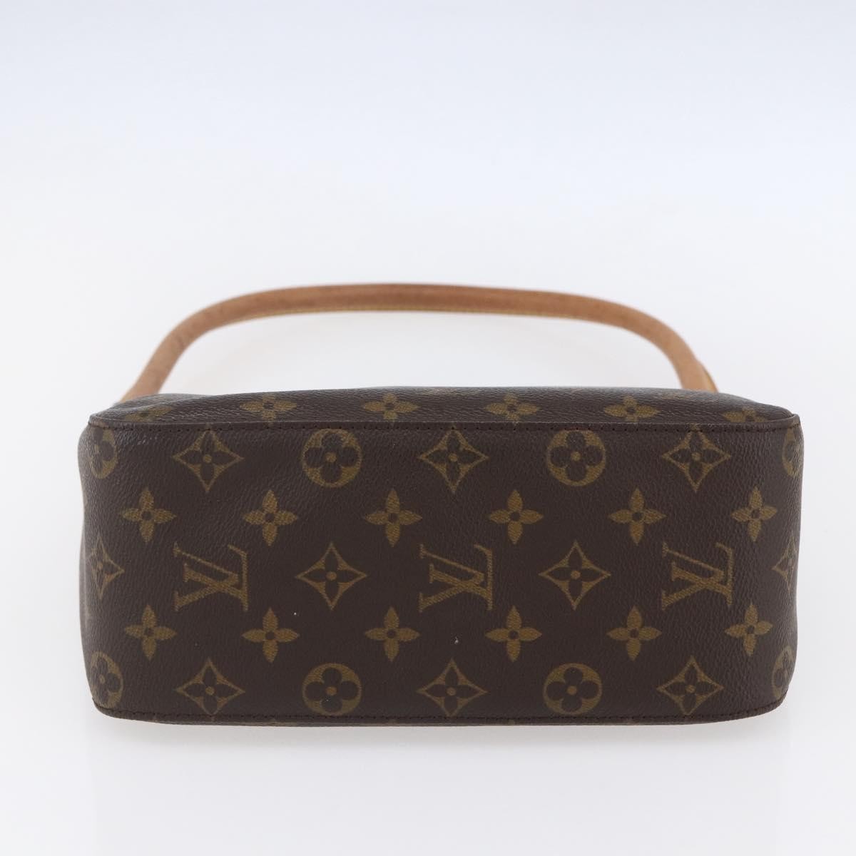 Louis Vuitton Looping Handbag Monogram Canvas, BROWN, CANVAS, Shoulder bag