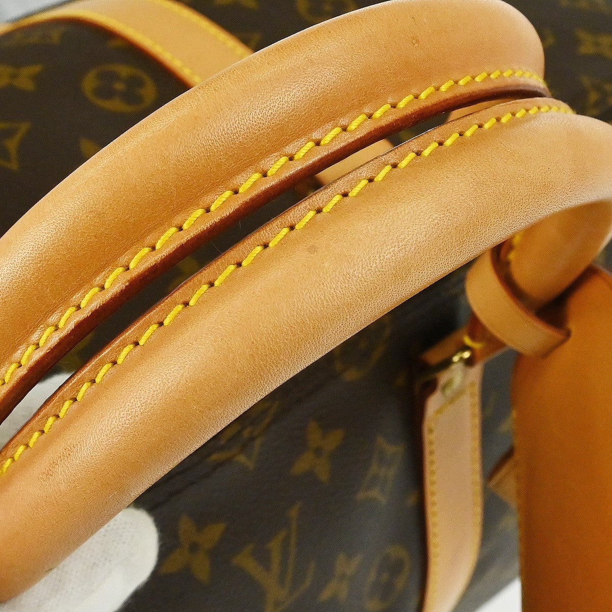 Louis Vuitton Keepall Bandouliere Bag Monogram Canvas, Brown, Canvas, Travel Bag