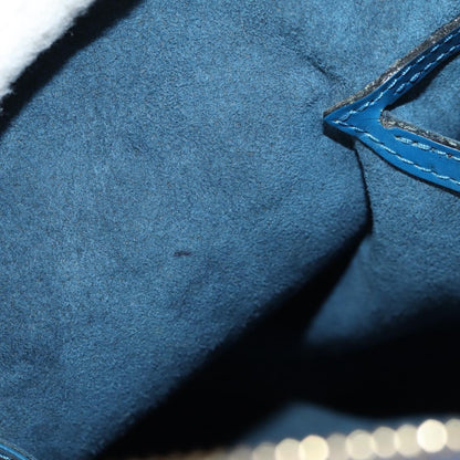 Louis Vuitton Alma Handbag Epi Leather, BLUE, LEATHER, Handbag