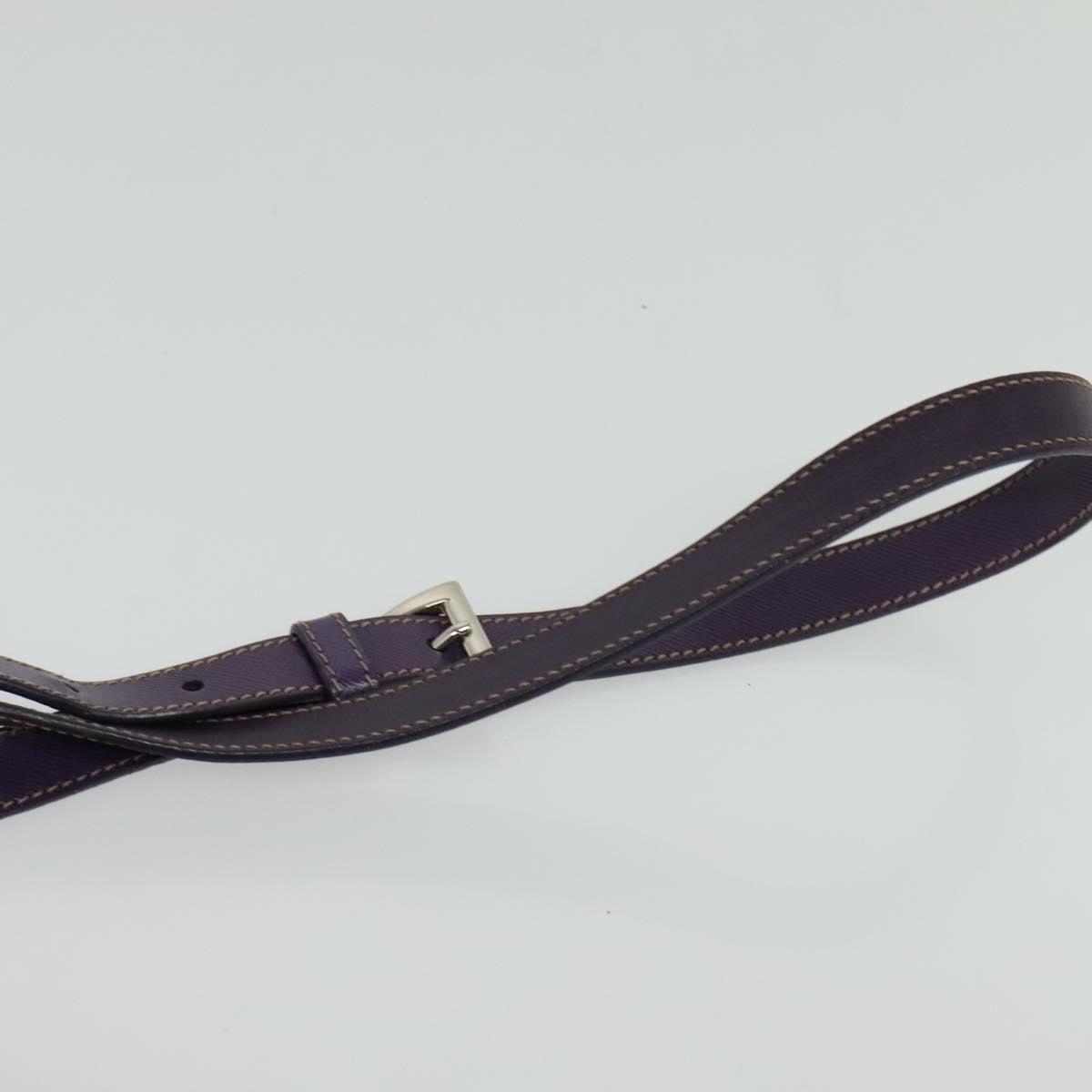 Prada Double Buckle Flap Camera Bag Tessuto, PURPLE, NYLON, Shoulder bag
