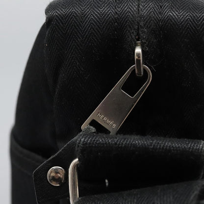 Hermes Acapulco Messenger Nylon, BLACK, NYLON, Shoulder bag