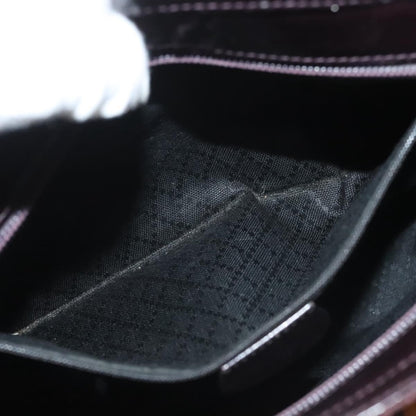 Gucci Vintage Bamboo Handle Tote Nylon, BROWN, SYNTHETIC, Tote bag