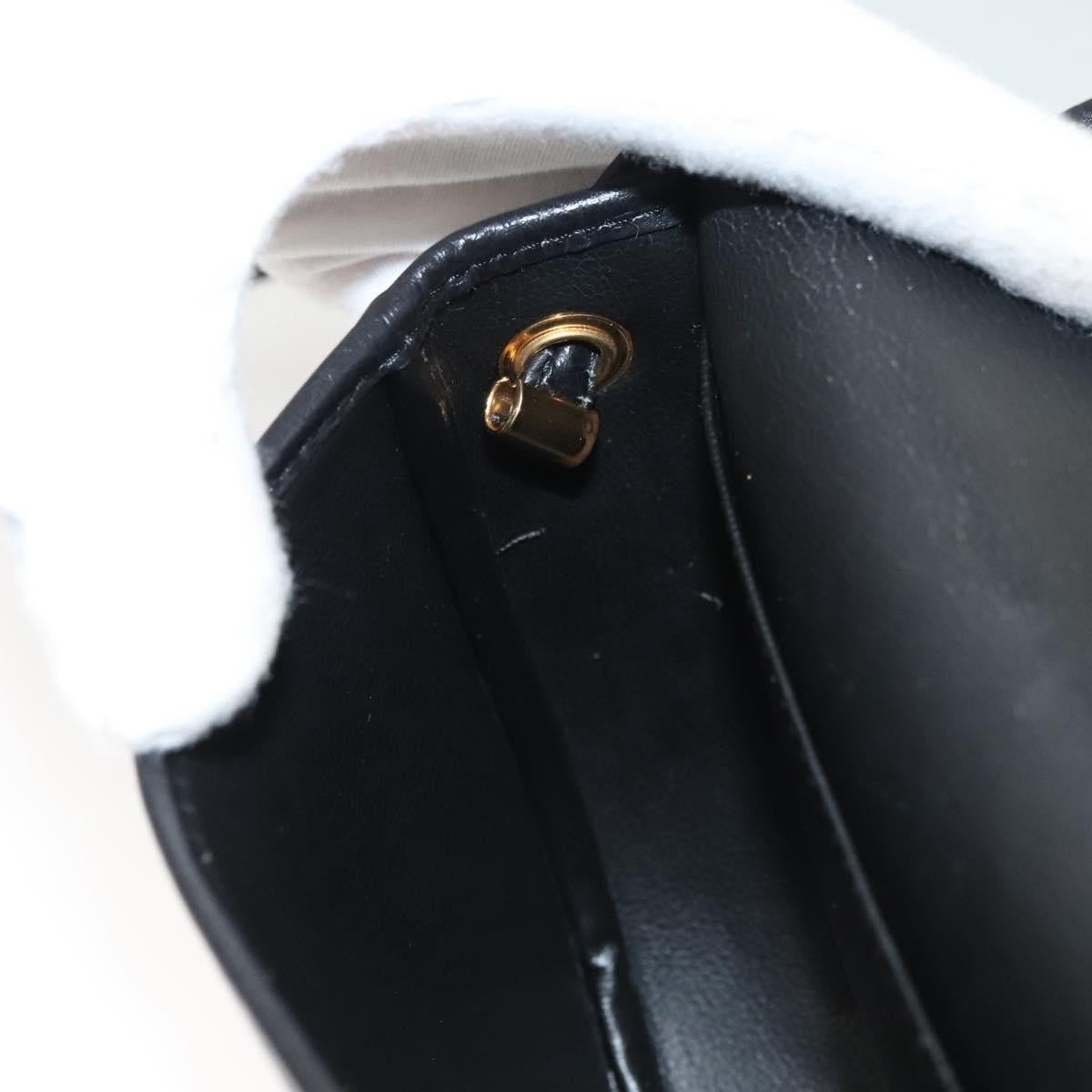 Christian Dior CD Shoulder bag Leather, BLACK, LEATHER, Shoulder bag