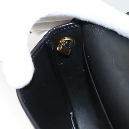 Christian Dior CD Shoulder bag Leather, BLACK, LEATHER, Shoulder bag