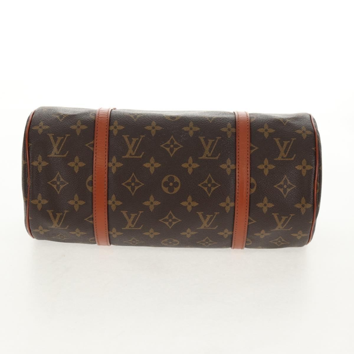 Louis Vuitton Papillon Handbag Monogram Canvas, BROWN, CANVAS, Handbag