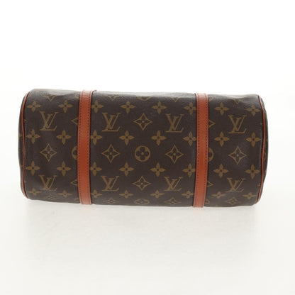 Louis Vuitton Papillon Handbag Monogram Canvas, BROWN, CANVAS, Handbag