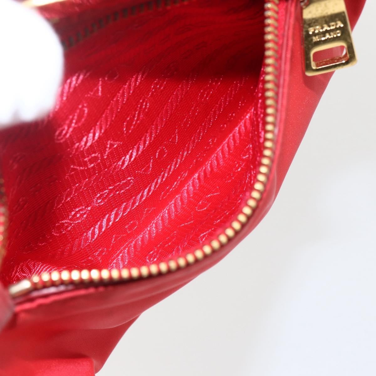 Prada Vintage Shoulder Bag Tessuto, RED, NYLON, Shoulder bag