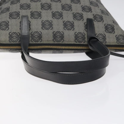 Loewe Anagram handbag PVC Leather, BLACK, PVC, Handbag