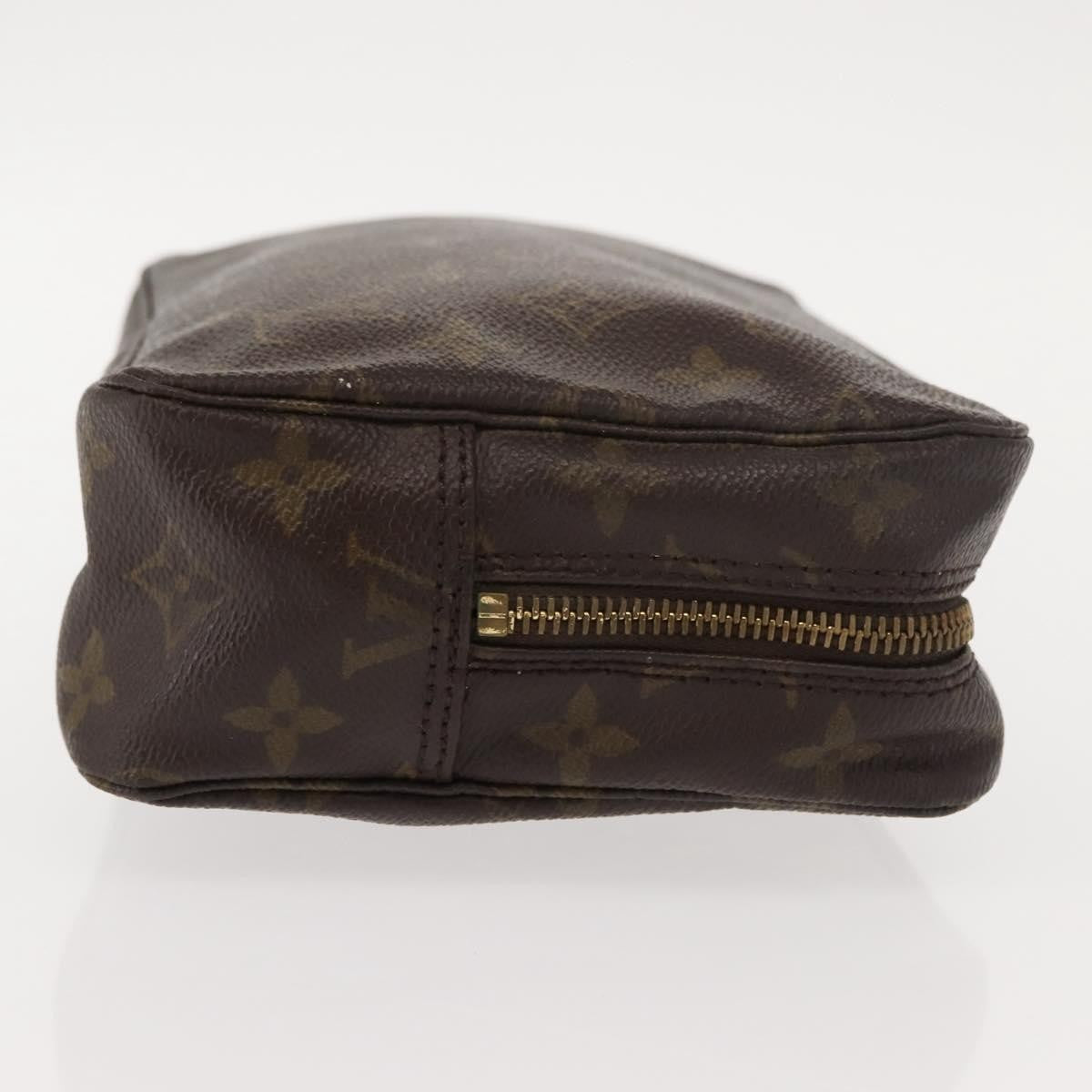 Louis Vuitton Trousse Toiletry Pouch Monogram Canvas, BROWN, CANVAS, Toiletry Case