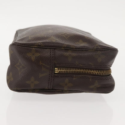 Louis Vuitton Trousse Toiletry Pouch Monogram Canvas, BROWN, CANVAS, Toiletry Case