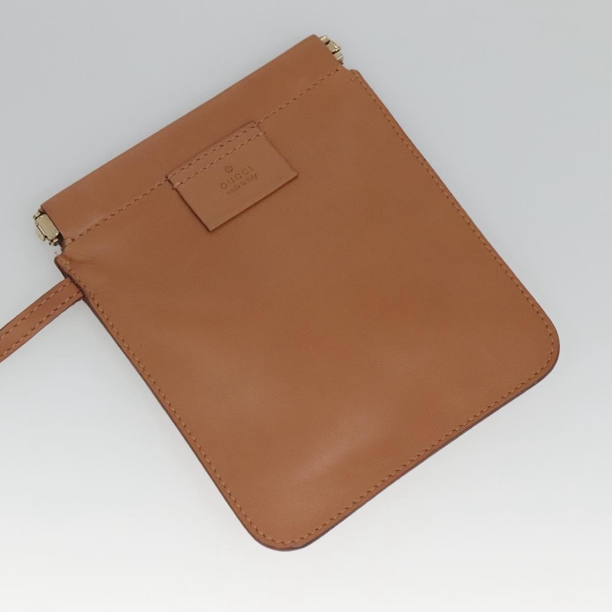 Gucci Vintage Handbag Leather, BEIGE, LEATHER, Handbag