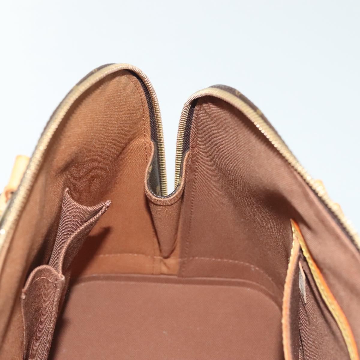 Louis Vuitton Alma Handbag Monogram Canvas, BROWN, CANVAS, Handbag