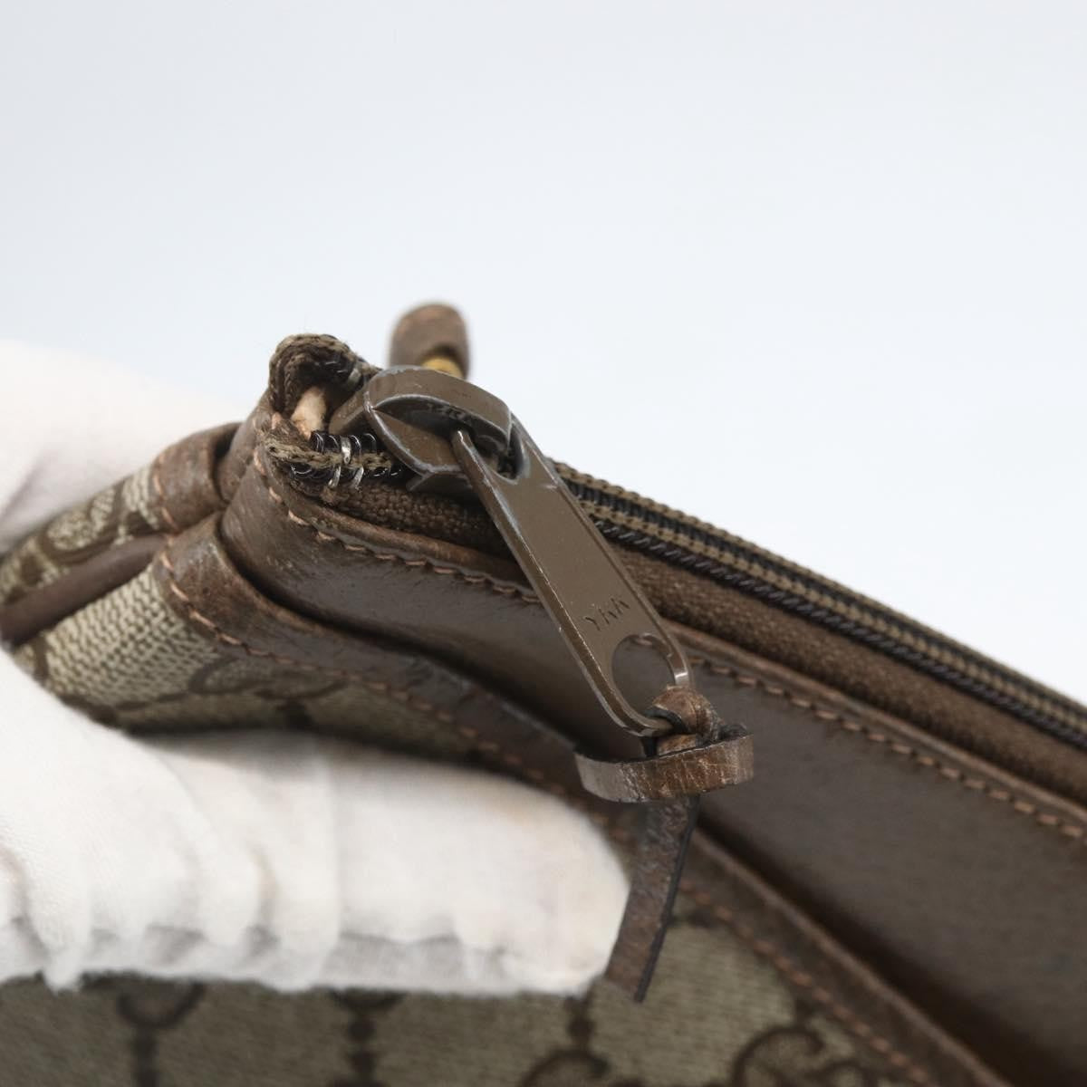 Gucci Vintage Web Crossbody Bag GG Coated Canvas, BEIGE, CANVAS, Shoulder bag