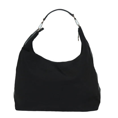 Gucci Zip Hobo Canvas, BLACK, NYLON, Shoulder bag