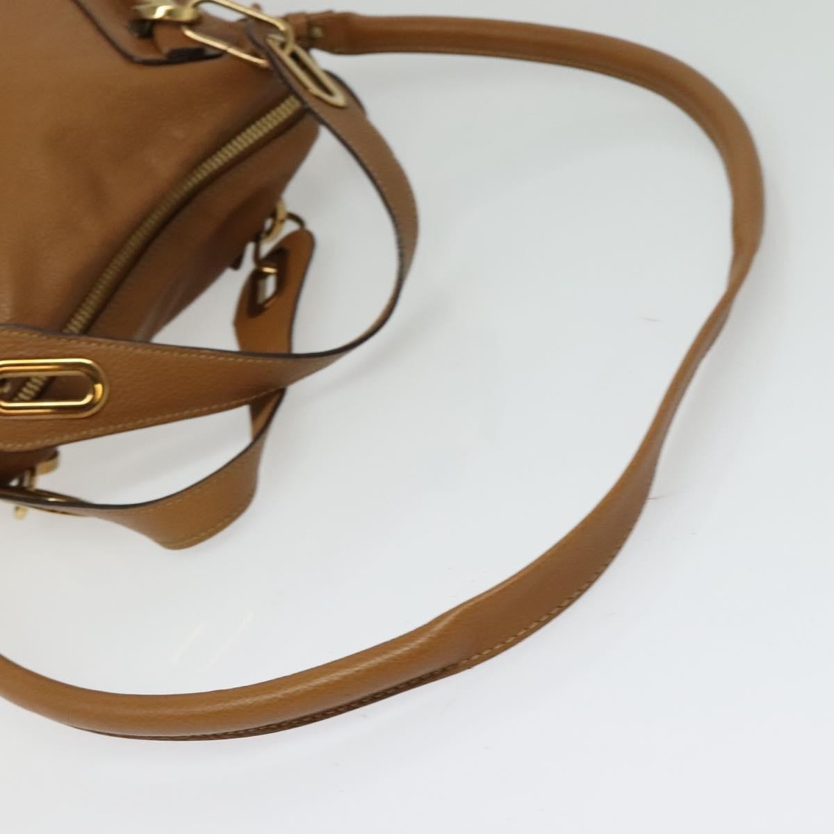 Chloe Darryl Hobo Leather, BROWN, LEATHER, Handbag