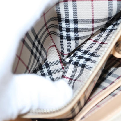 Burberry Vintage Handbag Canvas, BEIGE, CANVAS, Handbag