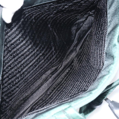 Prada Vintage Handbag Tessuto, KHAKI, NYLON, Handbag