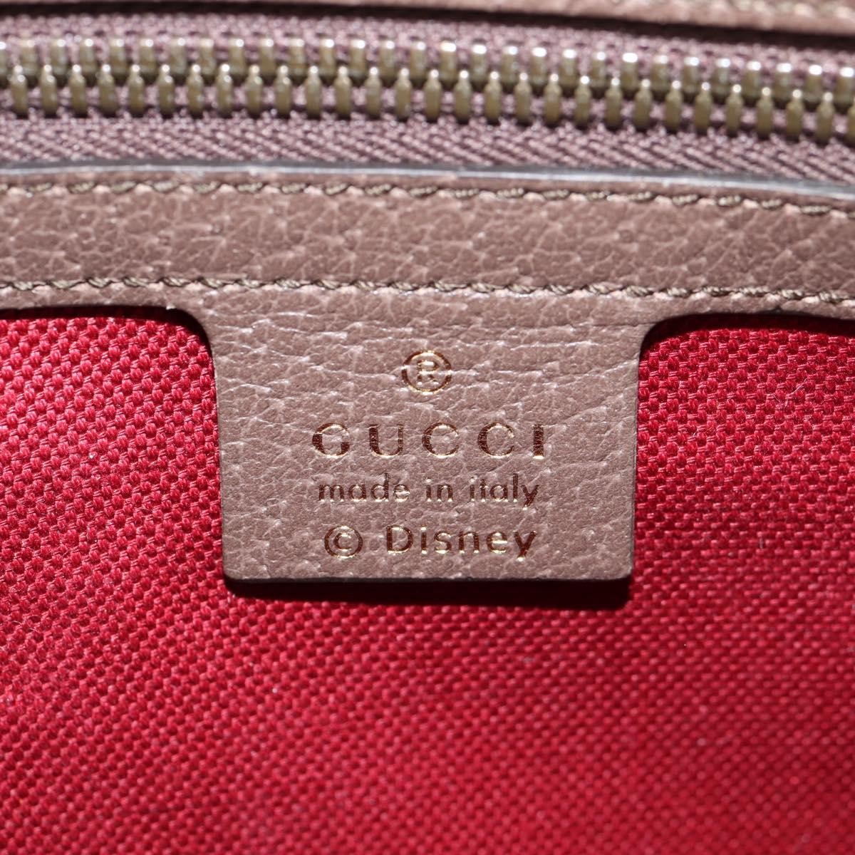 Gucci Disney Donald Duck Belt Bag Printed GG Coated Canvas, BEIGE, PVC, Shoulder bag