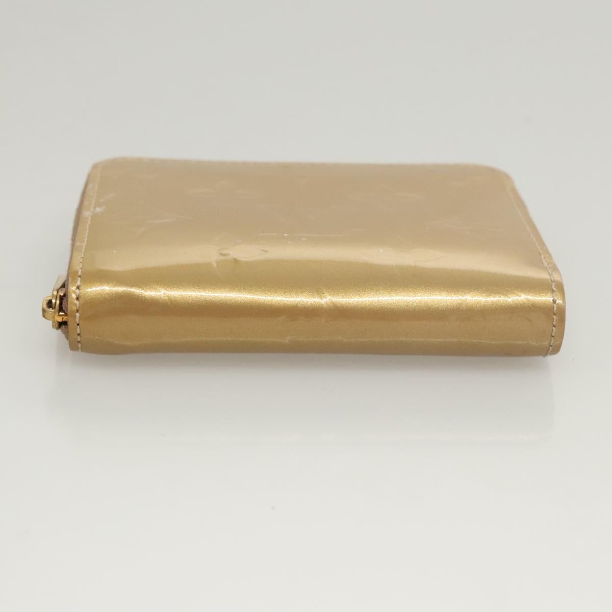 Louis Vuitton Porte-Monnaie Zippy Wallet Monogram Vernis, BEIGE, PATENT_LEATHER, Wallets