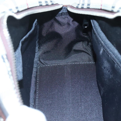 Burberry Nova Check Bowling Bag Canvas, BEIGE, CANVAS, Handbag