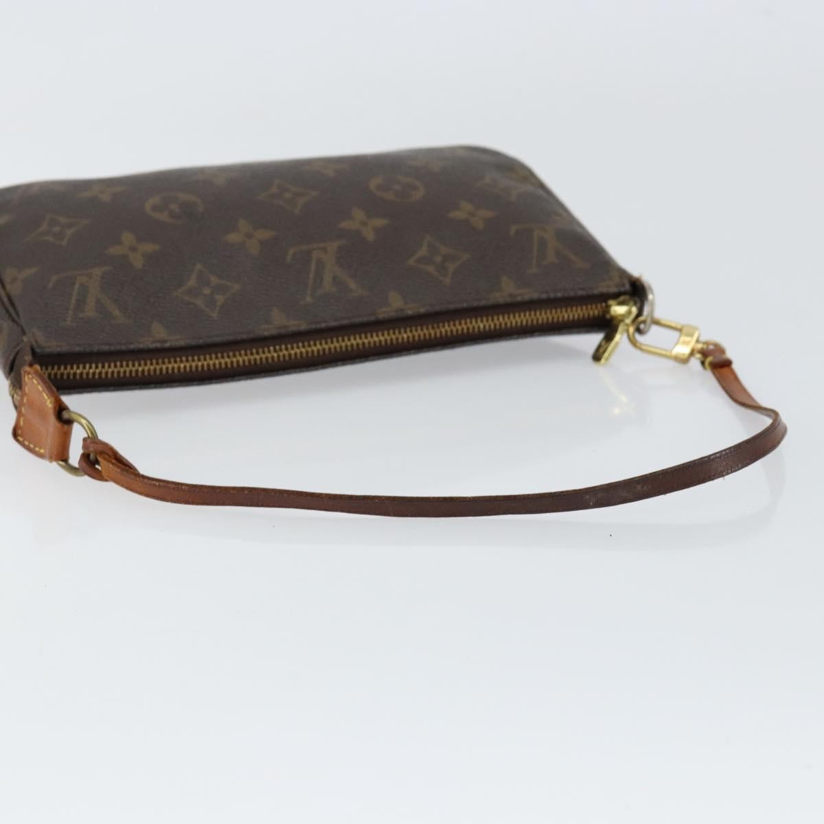Louis Vuitton Pochette Accessoires NM Monogram Canvas, BROWN, CANVAS, Clutche & pouche