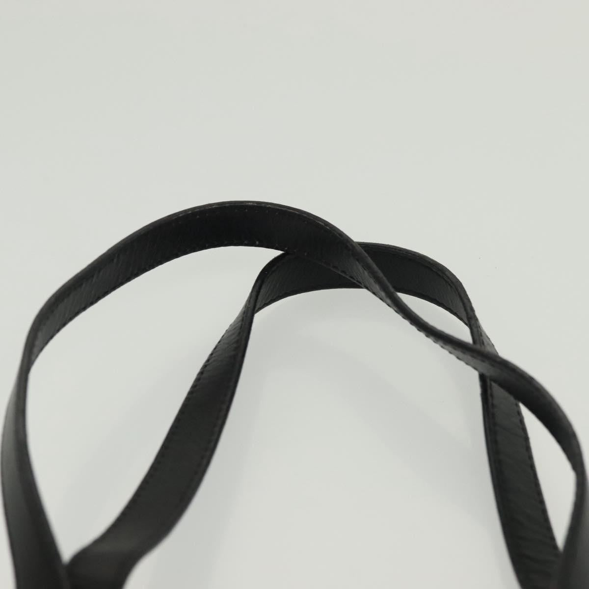 Salvatore Ferragamo Vintage Handbag Leather, BLACK, LEATHER, Handbag