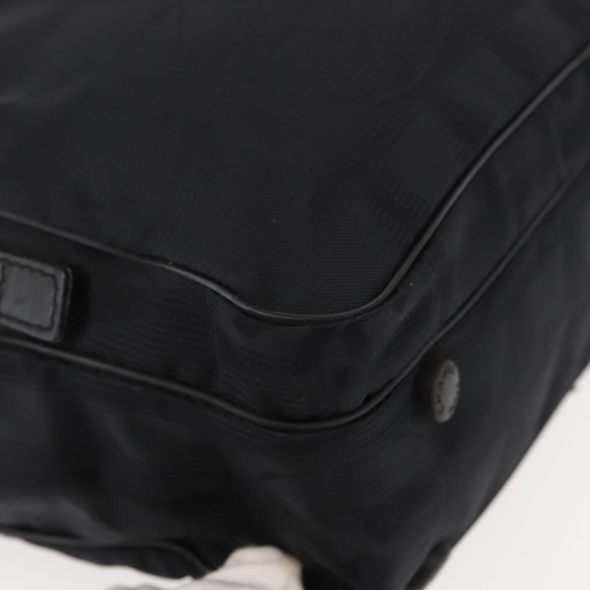 Chanel Travel Line Convertible Satchel Nylon, BLACK, NYLON, Handbag