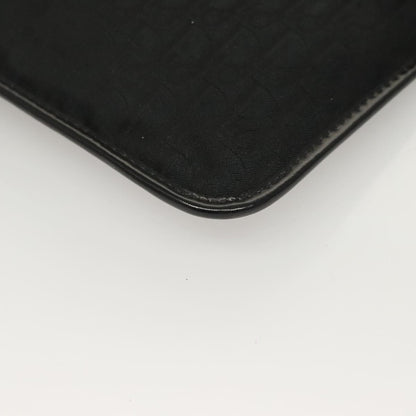 Christian Dior Vintage Trotter Pouch Diorissimo Canvas, BLACK, CANVAS, Clutche & pouche