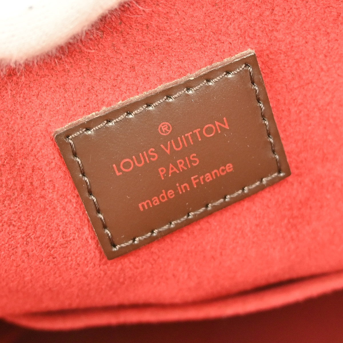 Louis Vuitton Trevi Handbag Damier, BROWN, CANVAS, Tote bag