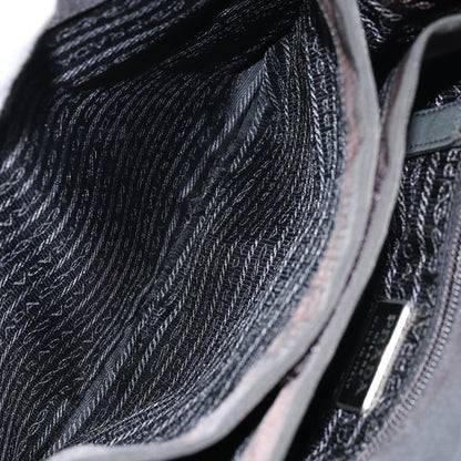 Prada Vintage Handbag Tessuto, BLACK, NYLON, Handbag