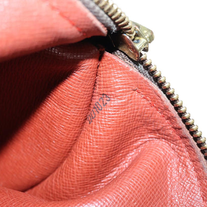 Louis Vuitton Papillon Handbag Damier, BROWN, CANVAS, Handbag