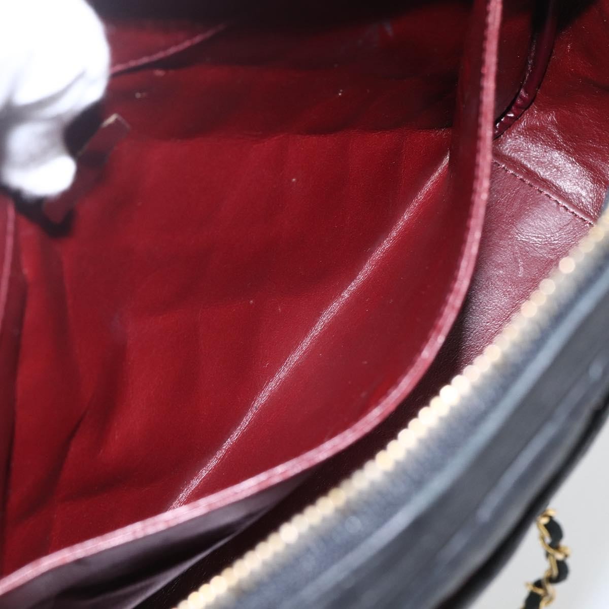 Chanel Vintage Camera Bag Quilted Leather, BLACK, LEATHER, Shoulder bag