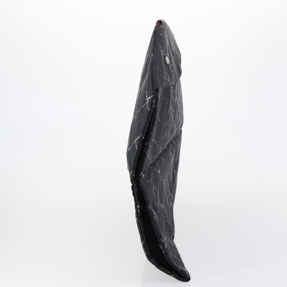 Chanel Travel Line Garment Bag Printed Nylon, BLACK, NYLON, Travel bag