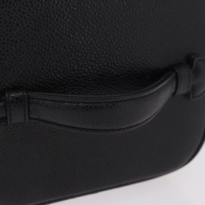 Chanel Vintage Timeless Cosmetic Case Caviar, Black, Leather, Handbag