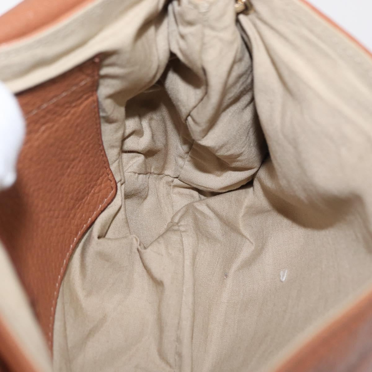 Chloe Lily Shoulder bag Leather, BROWN, LEATHER, Shoulder bag