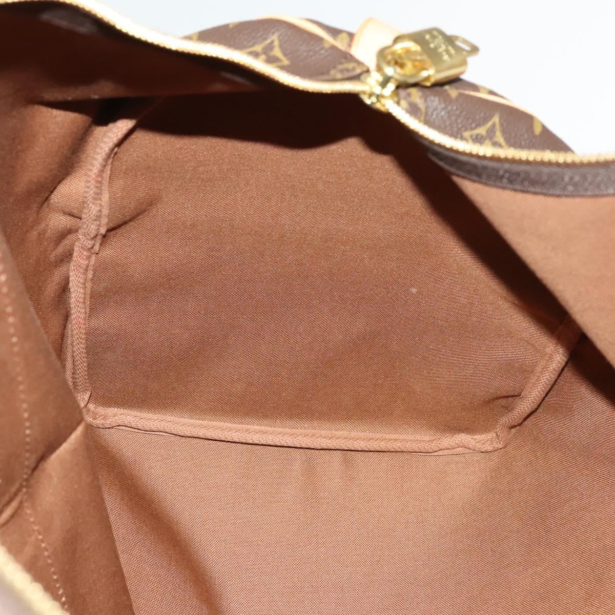 Louis Vuitton Keepall Bag Monogram Canvas, BROWN, CANVAS, Travel bag